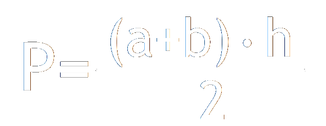 P=(a+b)h/2