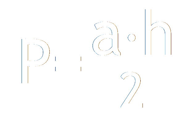 P=ah/2